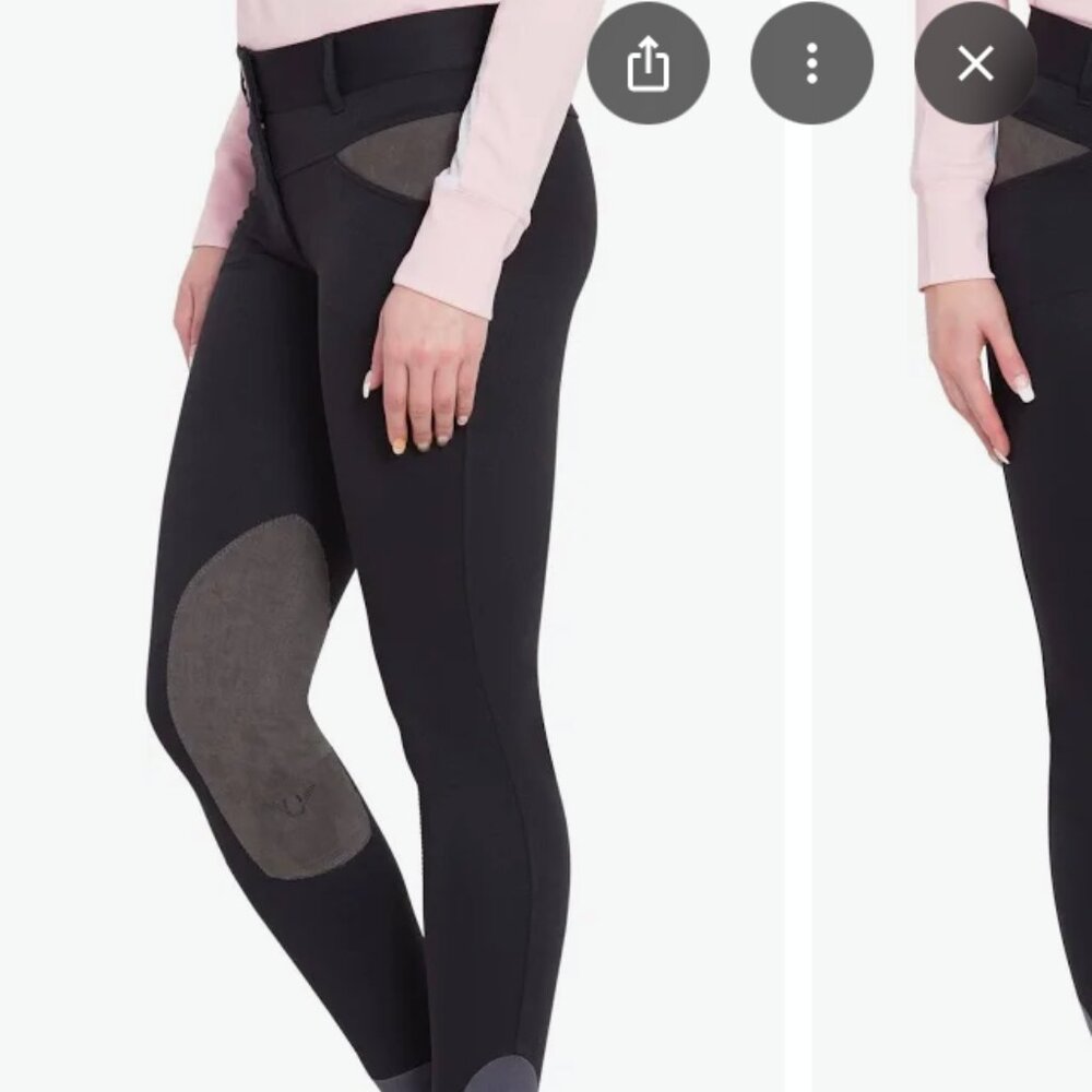 Tuffrider Equestrian Riding Breeches Style Name Sydney Size 34